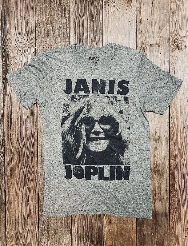 Janis Joplin Graphite T-Shirt