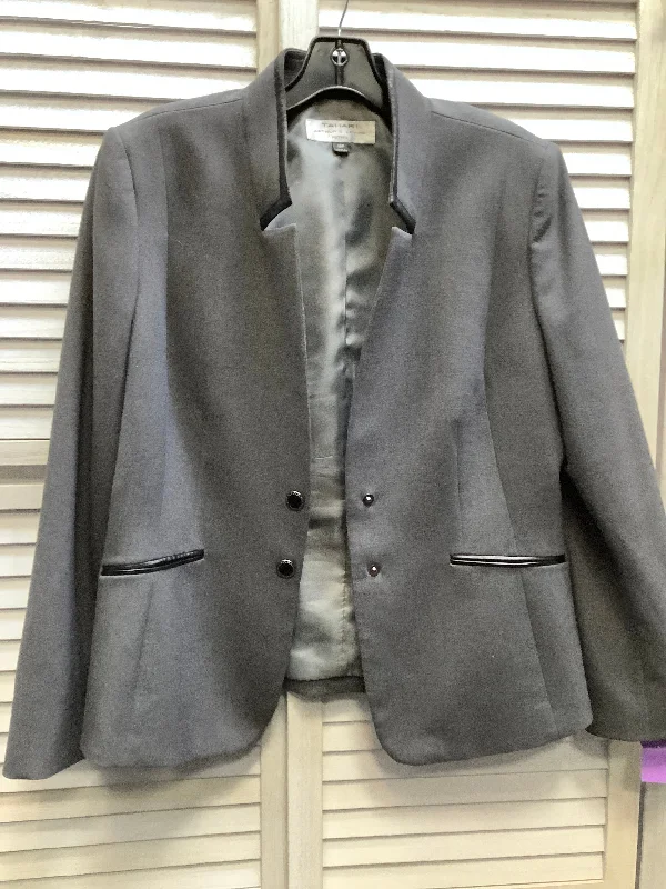 Grey Blazer Tahari By Arthur Levine, Size 12petite