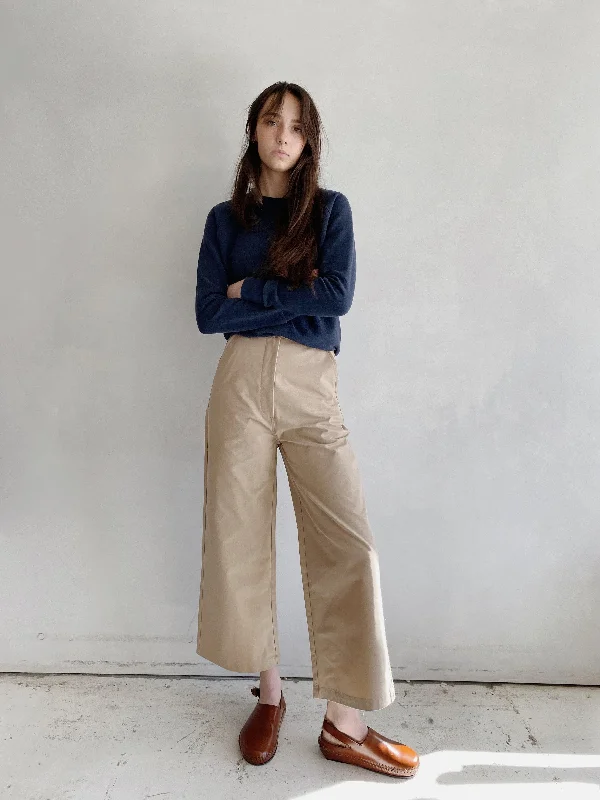 andes pant in khaki twill