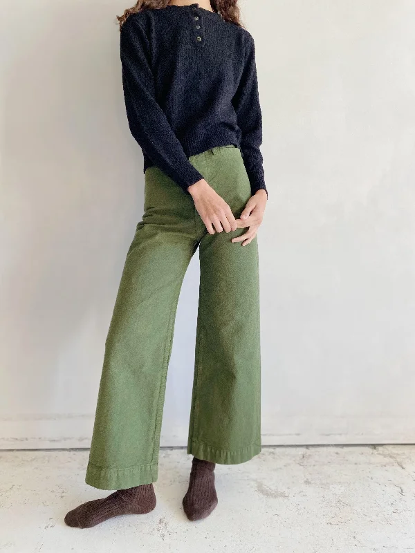 sailor pant in olive