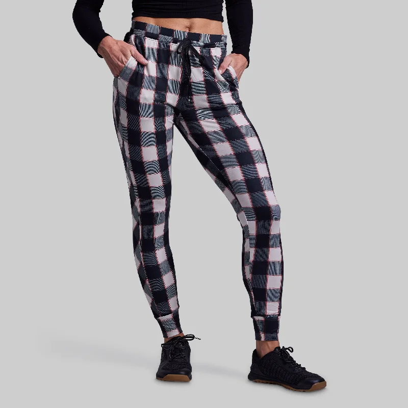 Women's Rest Day Athleisure Jogger (Christmas Coal)